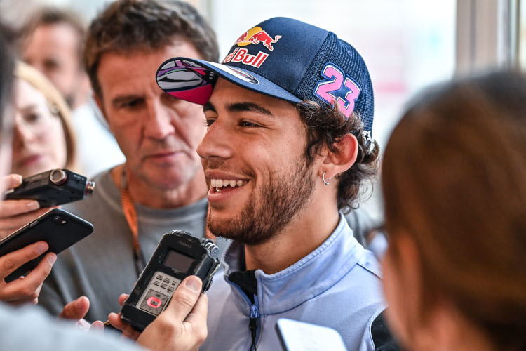 Enea Bastianini am Donnerstag in Valencia