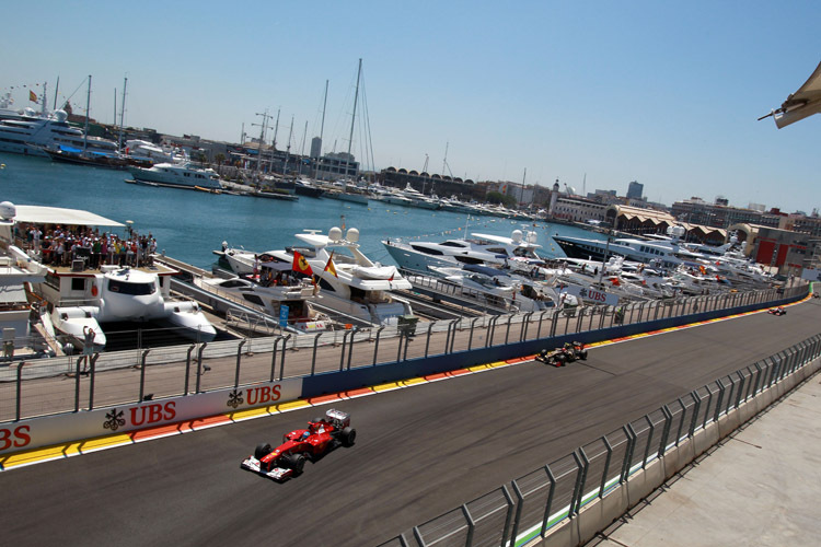 Geht es nach den Investoren aus Singapur, soll die Formel 1 wieder nach Valencia zurückkehren