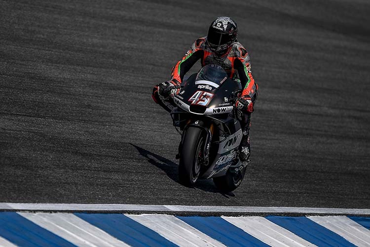 Scott Redding auf der Aprilia