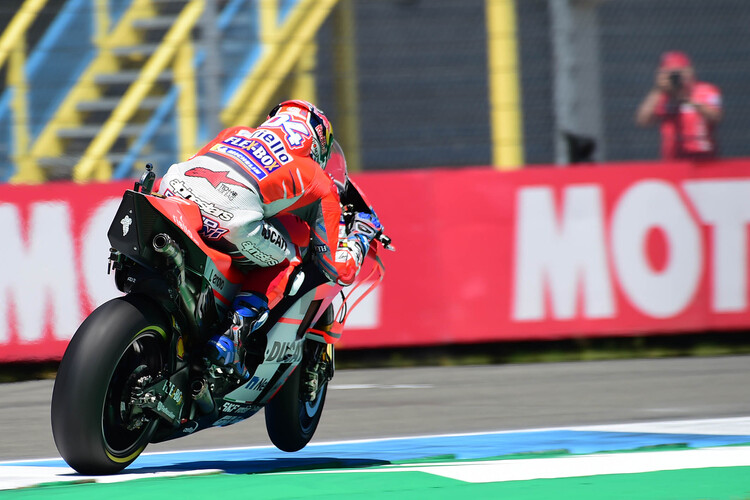 Ducati-Star Andrea Dovizioso in Assen