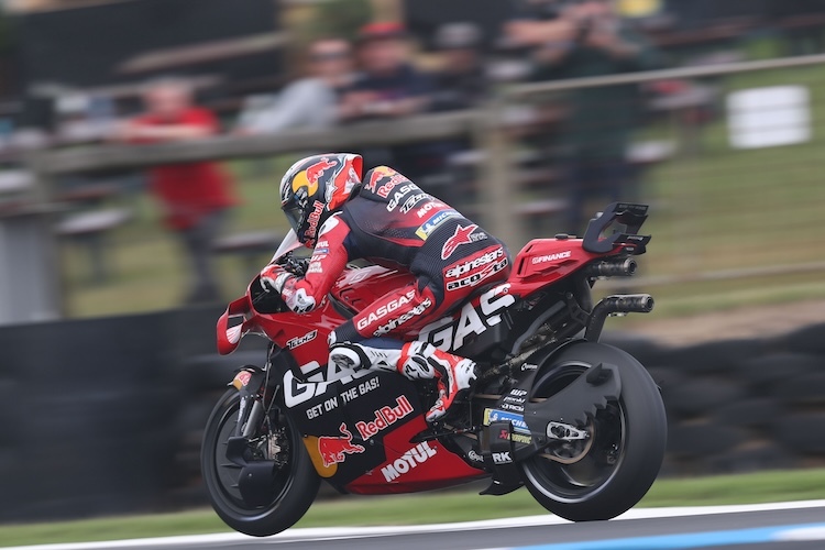 Rookie Pedro Acosta hatte am ersten Trainingstag auf Phillip Island zu kämpfen