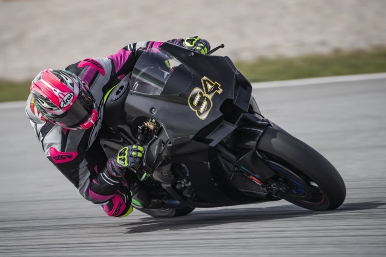 Loris Cresson beim Barcelona-Test