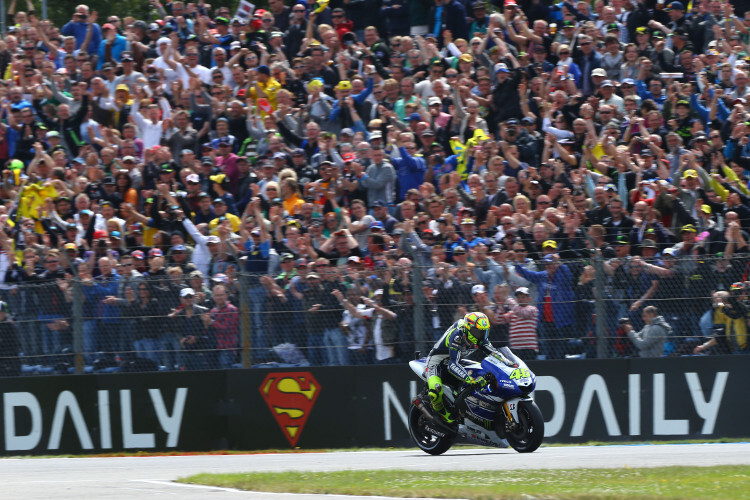 2013: Valentino Rossi feierte in den Niederlanden seinen ersten Sieg seit 2010
