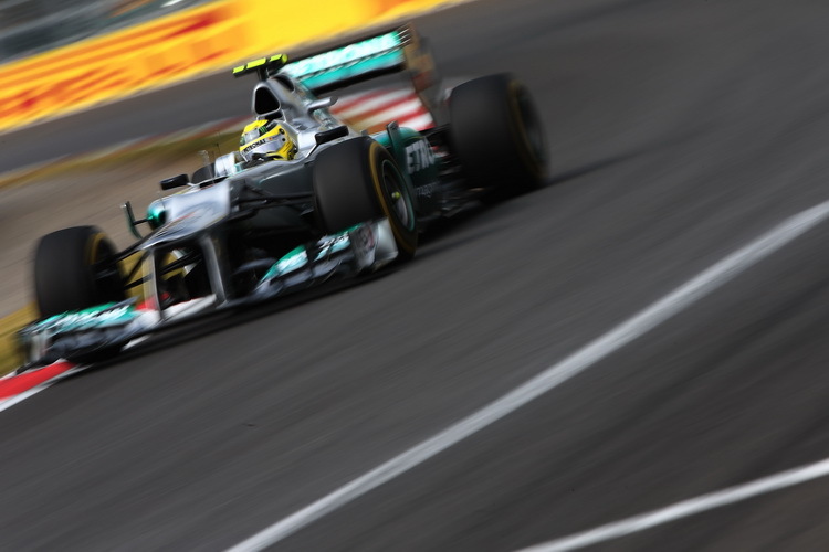 Nico Rosberg auf Startplatz 9