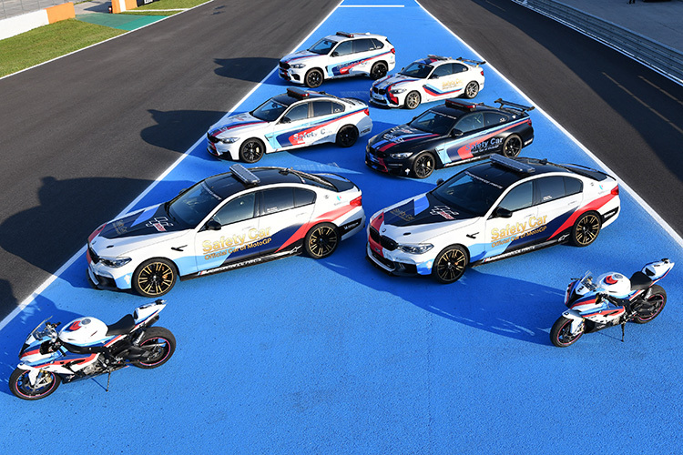Die BMW-Flotte für die MotoGP-Saison 2018