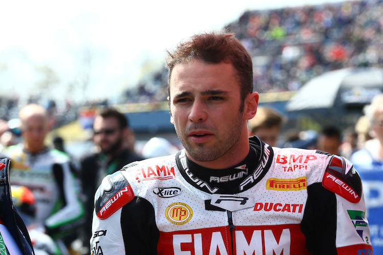 Luca Salvadori fuhr 2015 für Althea Ducati