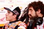 Marc Márquez mit seinem Crew-Chief Santi Hernandez