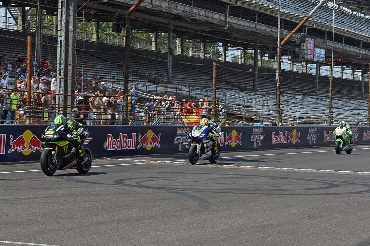 Der Fight um Platz 4: Crutchlow vor Rossi und Bautista