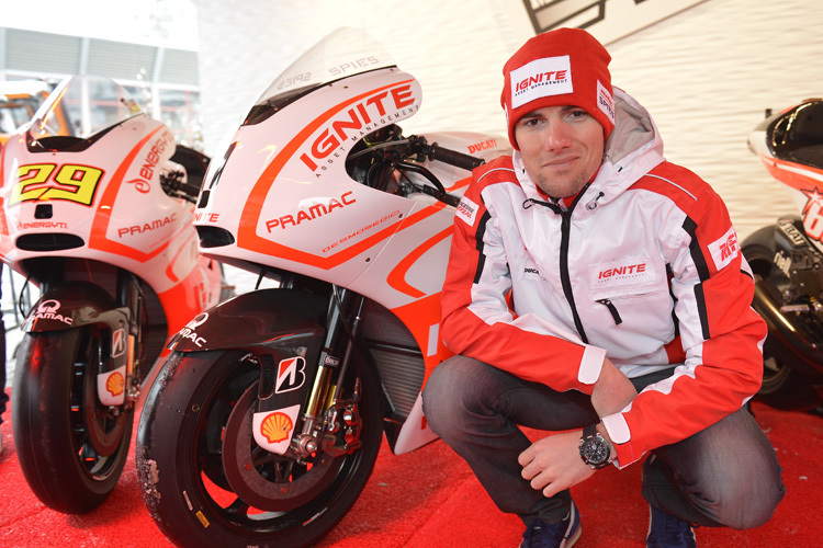 Pramac-Ducati-Neuling Ben Spies