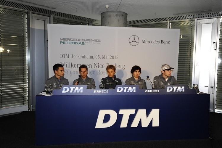 Nico Rosberg & der Mercedes Nachwuchs