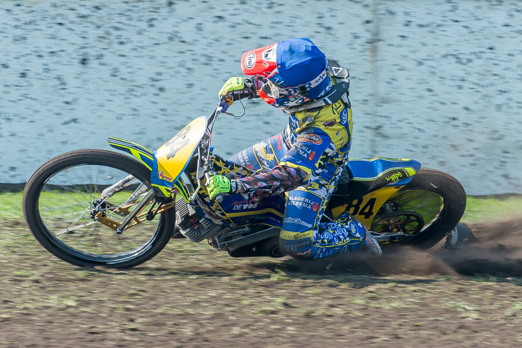 Fährt wie ein Eisspeedway-Pilot: Romano Hummel