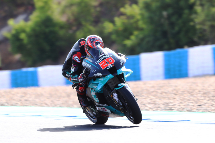 Fabio Quartararo wiederholte beim Spanien-GP seine Pole aus dem Vorjahr