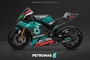 Die Yamaha M1 im Petronas-Look
