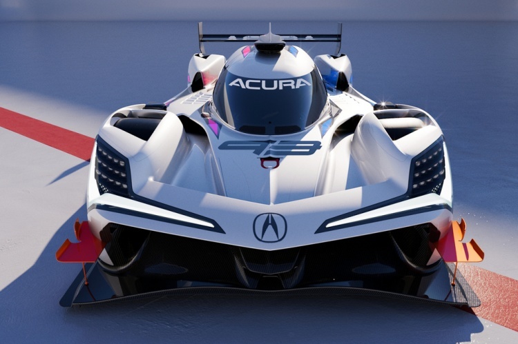 So sieht der Acura ARX-06 von vorne aus