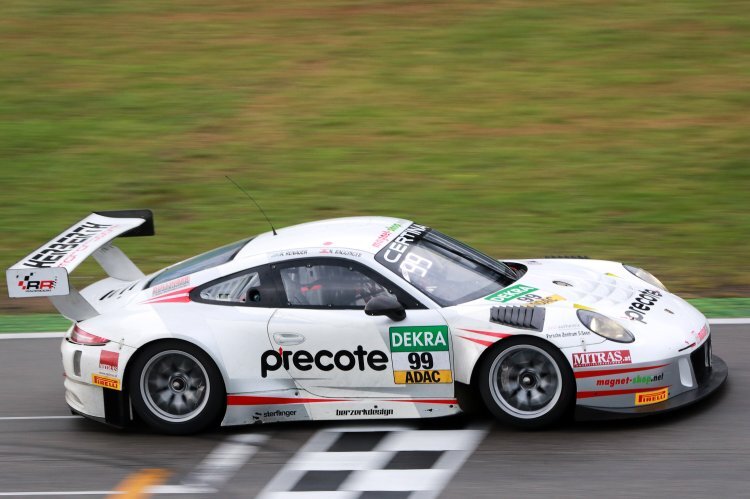 Sieger beim Finale des ADAC GT Masters: Der Porsche 911 GT3 R von Herberth Motorsport