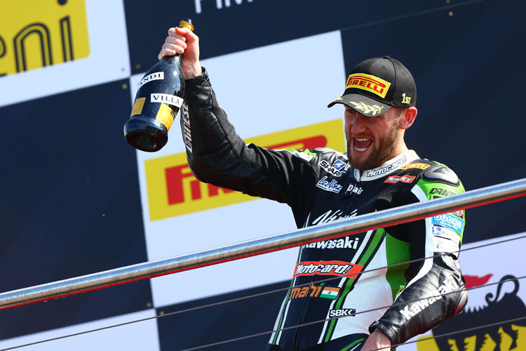 Tom Sykes ist regelmässiger Besucher auf dem Podium