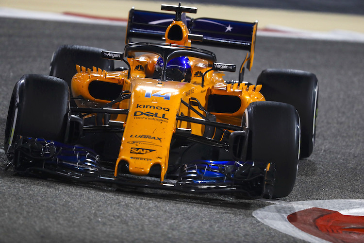 Fernando Alonso in Bahrain