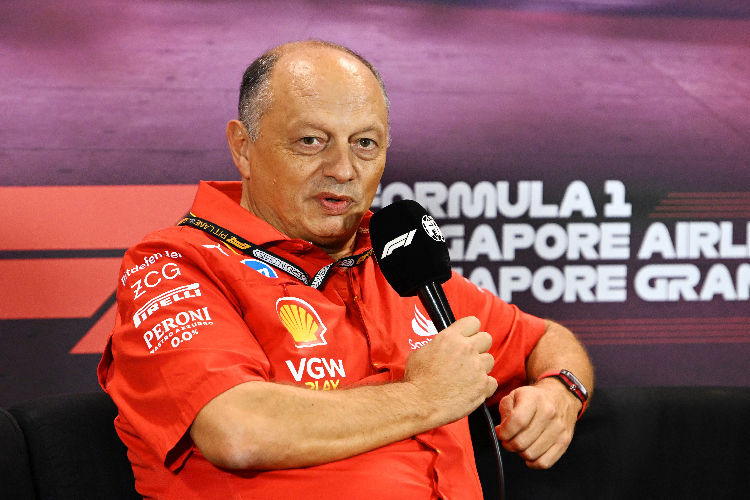 Ferrari-Teamchef Fred Vasseur