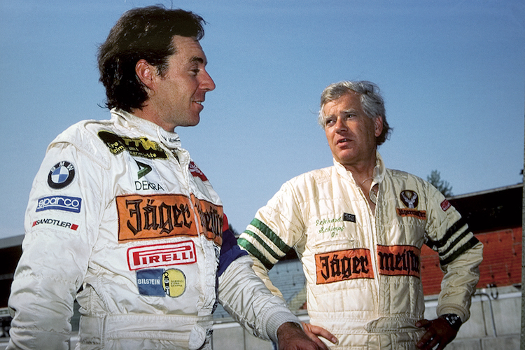 Wayne Gardner und Eckhard Schimpf in Hockenheim 1992