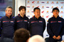 Hattori, Kuwata, Nakamoto und Kokubu (von links) beim Valencia-GP 2016