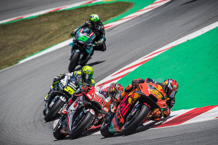 Das Rennen in Montmeló: KTM-Pilot Espargaró vor Nakagami, Crutchlow und Morbidelli