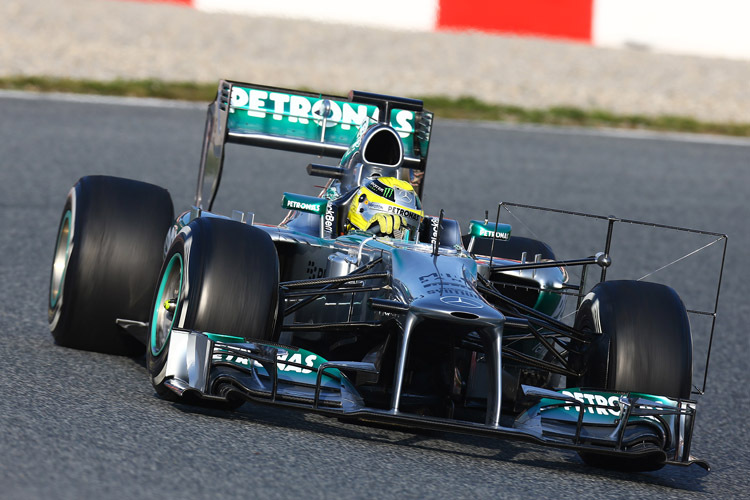 Rosberg war der schnellste und fleissigste Formel-1-Pilot der letzten Testwoche