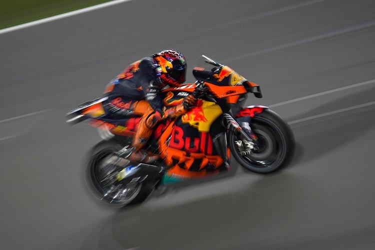 Red Bull-KTM-Werkspilot Pol Espargaró beim Katar-Test (22. bis 24.2.)