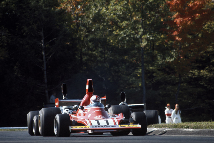 Clay Regazzoni (Ferrari) 1974 in Watkins Glen