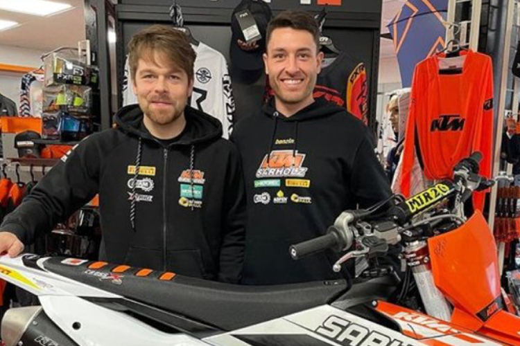 Lukas Platt startet für Sarholz KTM