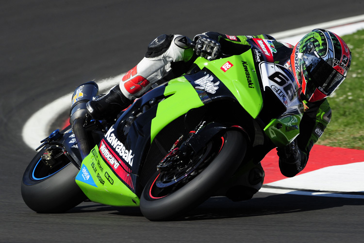 Kawasaki-Werksfahrer Tom Sykes