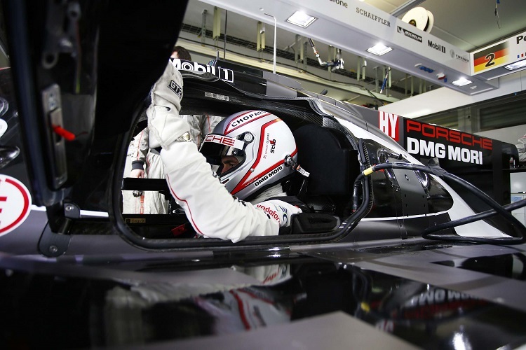 Schnellster Mann in Le Castellet: Romain Dumas im Porsche 919 Hybrid