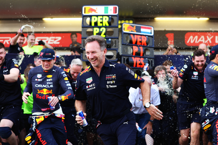 Red Bull Racing-Teamchef Christian Horner