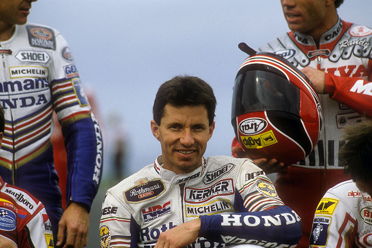 Eddie Lawson: 1989 bei Rothmans-Honda 