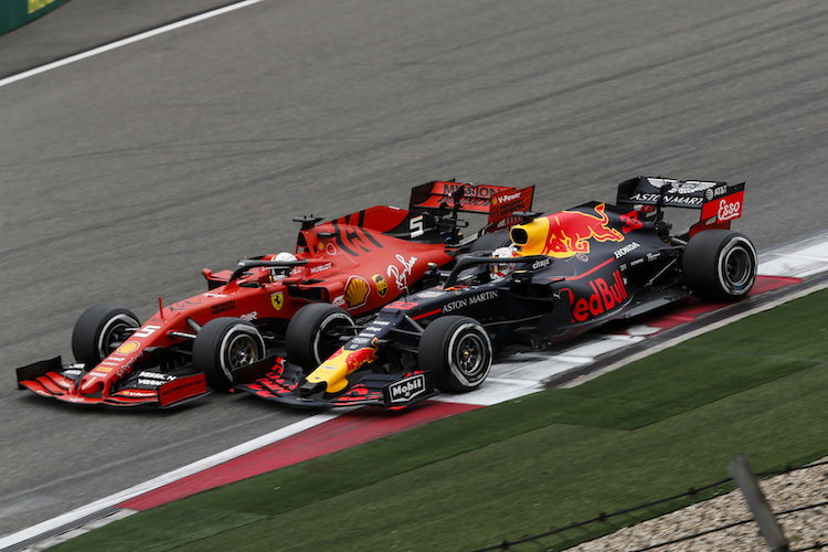 Vettel gegen Verstappen