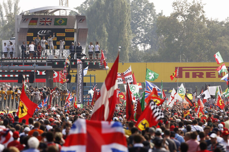 Lewis Hamilton: «Die Fans in Monza sind generell sehr leidenschaftlich.»