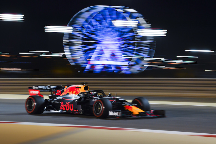 Max Verstappen in Bahrain