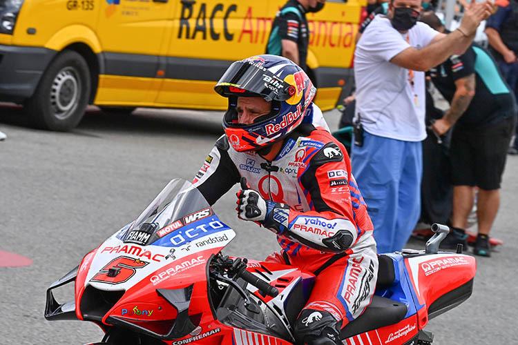 Johann Zarco, der einzige Ducati-Pilot mit vier Podestplätzen 2021