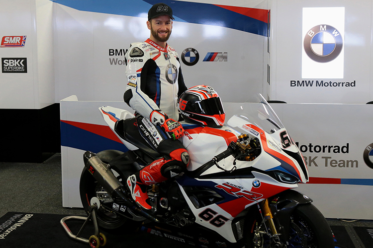 Tom Sykes auf der neuen BMW S1000RR