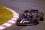 Masahiro Hasemi 1976 im Kojima-Rennwagen