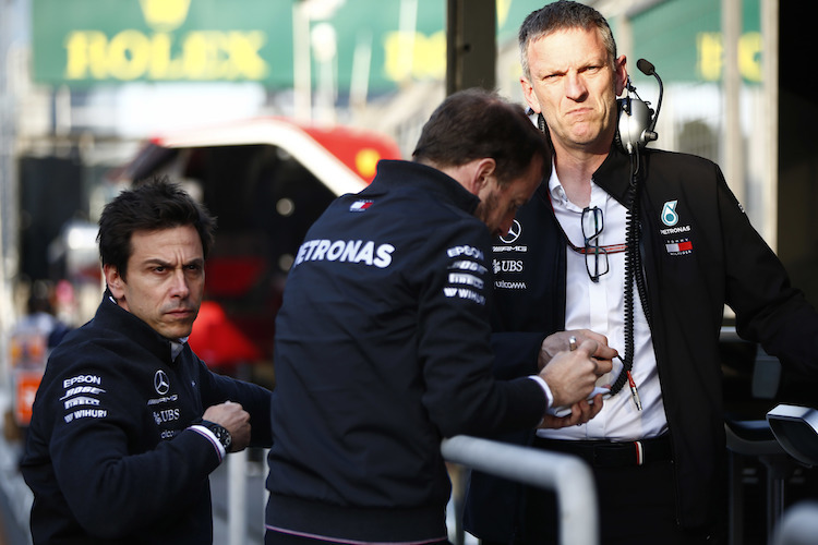 Toto Wolff und James Allison erwarten ein hart umkämpftes Qualifying