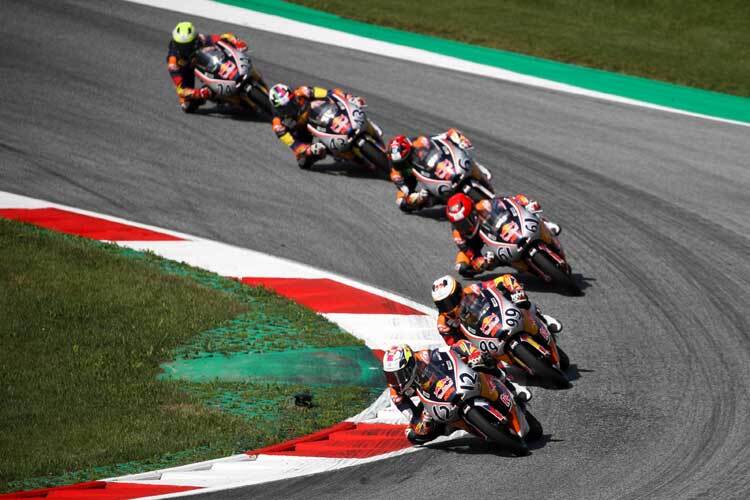 Der Red Bull Rookies Cup besteht auch 2019 wieder aus 12 Rennen