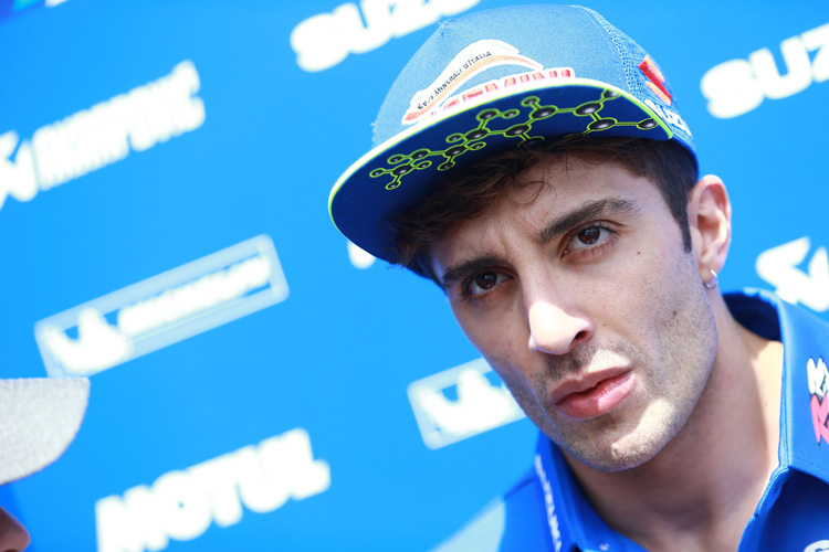 Andrea Iannone trennte sich von seiner GSX-RR