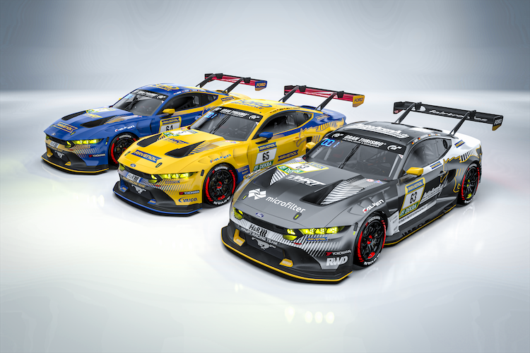 Das Haupt Racing Team startet mit drei Ford Mustang beim 24h-Rennen auf dem Nürburgring