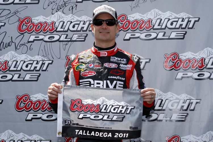 Jeff Gordon mit Pole Position Nr. 70