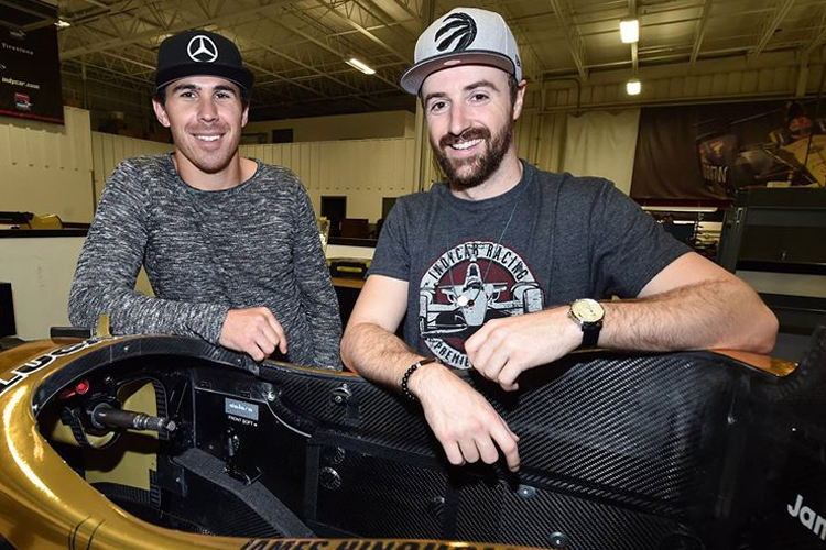 Robert Wickens und James Hinchcliffe