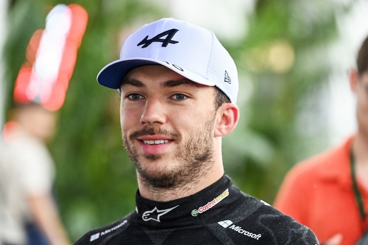 Pierre Gasly wird auch in nächster Zukunft für das Alpine-Team auf WM-Punktejagd gehen