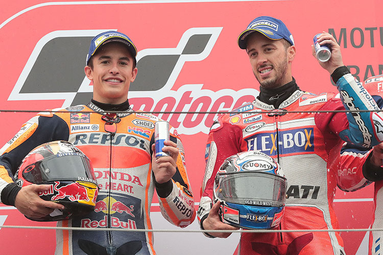 Titelkampf 2017: Marc Márquez gegen Andrea Dovizioso