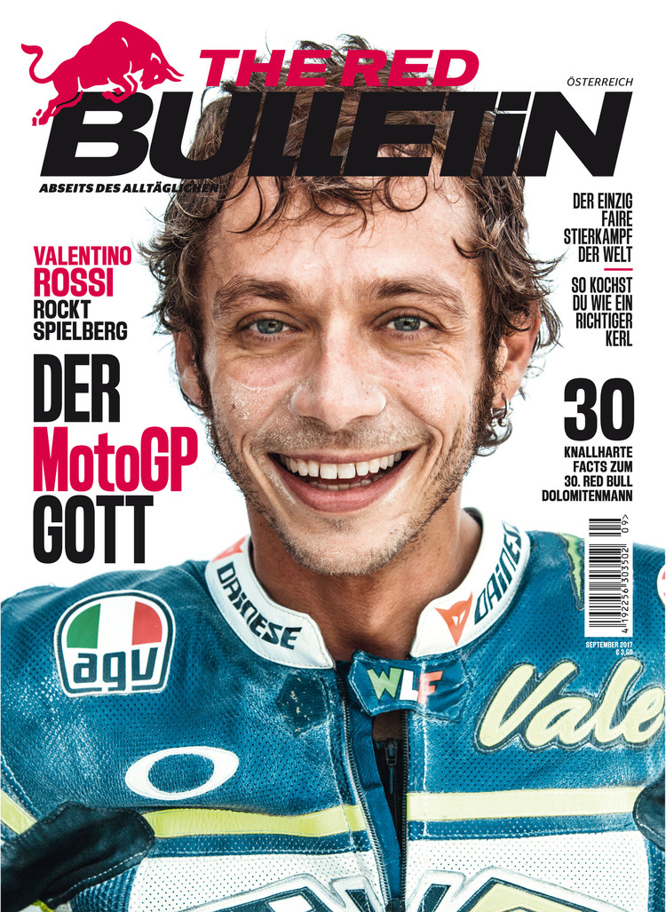 Rossi auf dem Cover des aktuellen «The Red Bulletin»