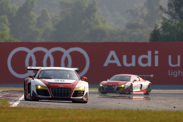 Der Audi R8 LMS, hier in Zhuhai