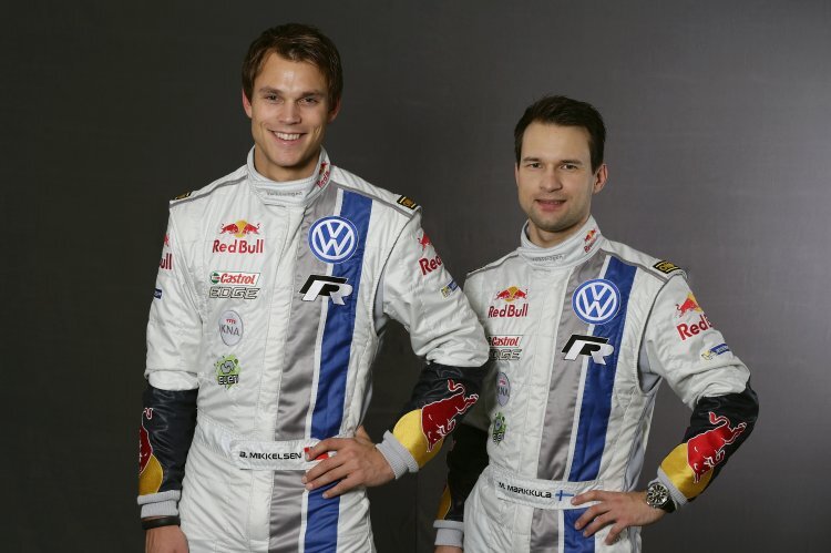 Andreas Mikkelsen and Mikko Markkula